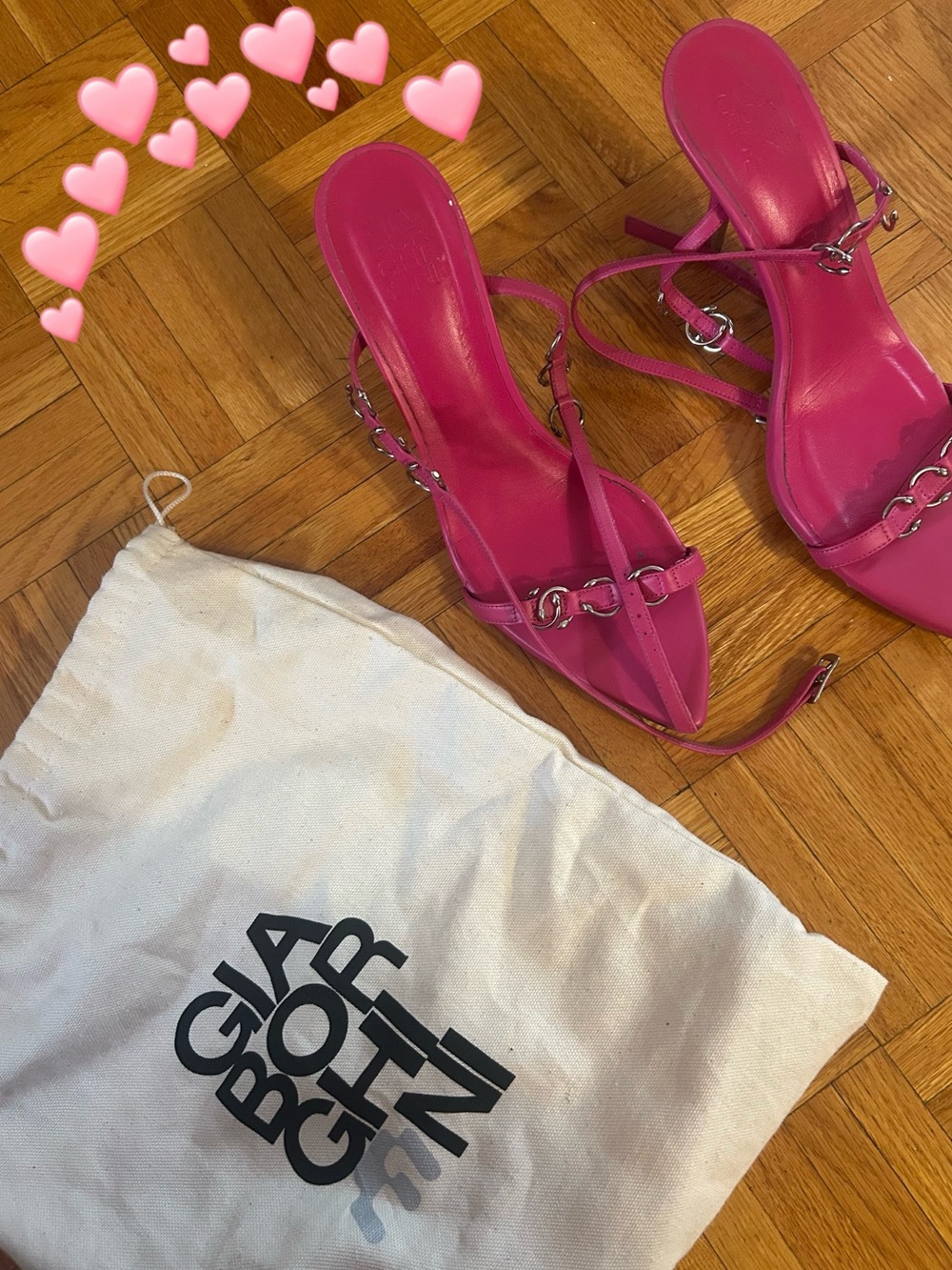 MIAOU x GIABORGHINI Pink Edition Reno
Heeled Sandals